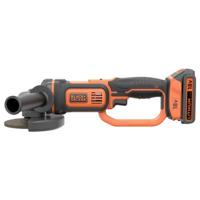 Black & Decker BCG720N-XJ Haakse accuslijper 125 mm Zonder accu, Zonder lader, Incl. accessoires 18 V