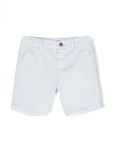 Roberto Cavalli Junior Monogram-patch cotton shorts - Blanc