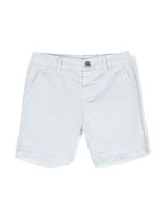 Roberto Cavalli Junior Monogram-patch cotton shorts - Blanc