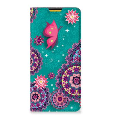 Samsung Galaxy M52 | Bookcase | Cirkels en Vlinders