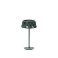 Kave Home Tafellamp 'Aldet' Op zonne-energie, kleur Turquoise