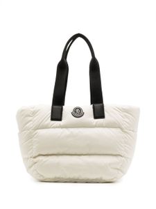 Moncler sac cabas Caradoc à design matelassé - Blanc