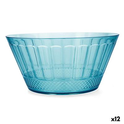 Saladekom Quid Gaia Turkoois Plastic Ø 25 cm (12 Stuks)