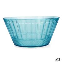 Saladekom Quid Gaia Turkoois Plastic Ø 25 cm (12 Stuks)