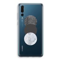 Marmeren cirkels: Huawei P20 Pro Transparant Hoesje