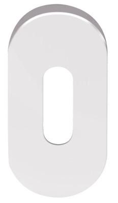 Formani Basics LBN32 sleutelplaatje ovaal - gepolijst RVS