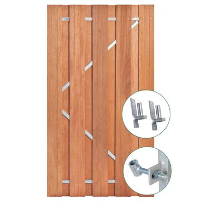 Tuindeur Solide hardhout 100 cm Tuindeco - Tuindeco