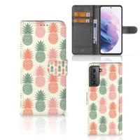 Samsung Galaxy S21 Plus | Book Cover | Ananas
