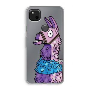 Lama: Google Pixel 4a Transparant Hoesje
