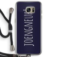 Joengneuh!: Samsung Galaxy S7 Edge Transparant Hoesje met koord