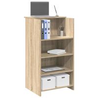Receptiebalie 55x50x103,5 cm bewerkt hout sonoma eikenkleurig