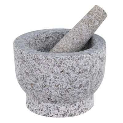 HI Vijzel met stamper - grijs - keramiek - D15 cm - keuken artikelen - fijnhakken van kruiden HI Vijzel met stamper - grijs - keramiek - D15 cm - keuken artikelen - fijnhakken van kruiden