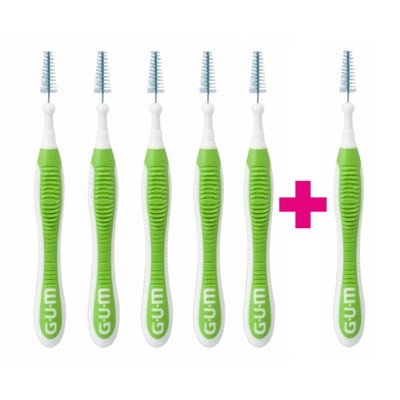 GUM Trav-Ler 1.1 mm groen - 5+1 Gratis