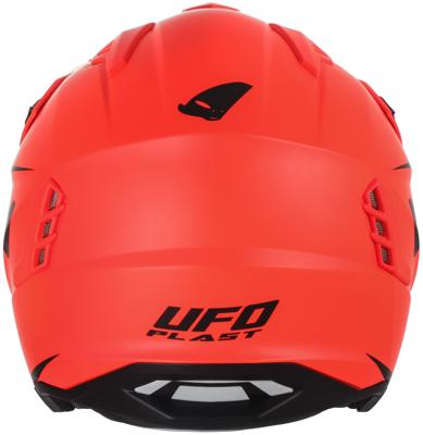 UFO PLAST "sheratan" jethelm helmet sheratan s matt neon orange