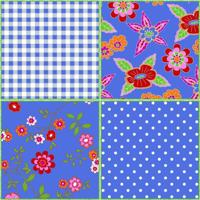 Noordwand Bluuming Affairs Behang patchwork vierkantjes - 44600