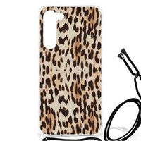 Samsung Galaxy S23 Plus Case Anti-shock Leopard