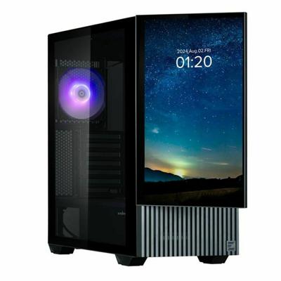ATX Semi-toren BehuizingZalman 8800263650040 Zwart