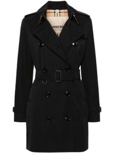 Burberry trench Chelsea en coton - Noir