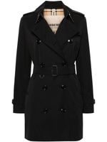 Burberry trench Chelsea en coton - Noir