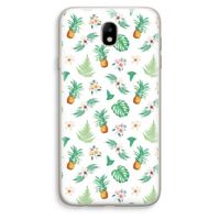 Ananas bladeren: Samsung Galaxy J7 (2017) Transparant Hoesje