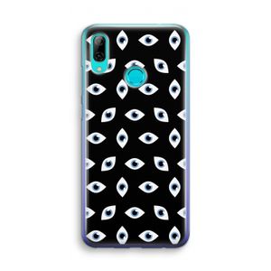 Eyes pattern: Huawei P Smart (2019) Transparant Hoesje