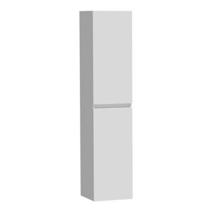 BRAUER Solution Badkamerkast - 160x35x35cm - 2 greeploze links- rechtsdraaiende deur - MDF - mat wit 7803