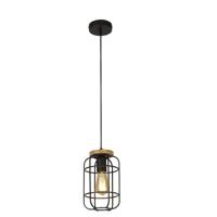 Searchlight Industriële hanglampVision Ø 15cm - 81953-1BK
