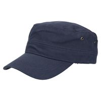 Militairy look rebel cap navy blauw