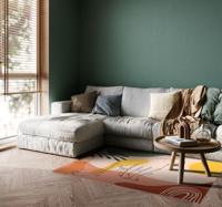 Handgetekende panter vinyl tapijt