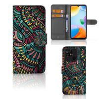 Xiaomi Redmi 10C Telefoon Hoesje Aztec - thumbnail