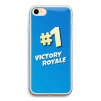 Victory Royale: iPhone 7 Transparant Hoesje