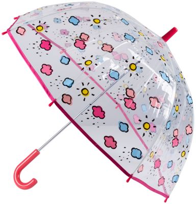 Kinderparaplu doorzichtig 73cm
