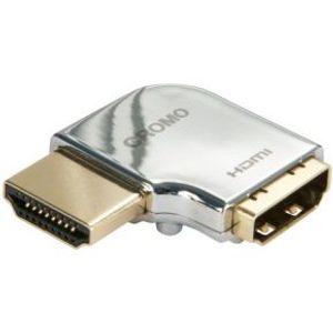 Lindy 41508 haaks koppelstuk CROMO HDMI, M-F - [41508]