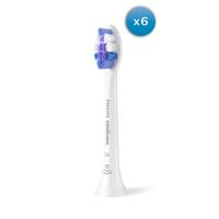 Philips Sensitive HX6056/87 Set van 6 opzetborstels Philips Sensitive HX6056/87 Set van 6 opzetborstels