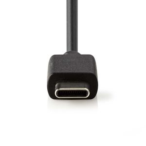 Nedis Autolader | 1x 3.0 A | USB-C Kabel | 1 m | 18 W | 1 stuks - CCHAC300ABK CCHAC300ABK