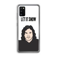 Let It Snow: Samsung Galaxy A41 Transparant Hoesje