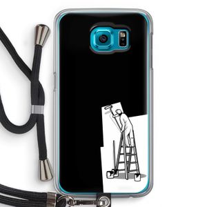 Musketon Painter: Samsung Galaxy S6 Transparant Hoesje met koord