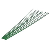 Kerststukje binddraad/wikkeldraad - 20x st - groen - 400 mm x 1,2 mm - hobbydraad