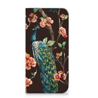 iPhone 16 Plus | Hoesje maken | Pauw met Bloemen