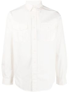 Polo Ralph Lauren chemise en coton à manches longues - Blanc