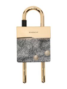 Givenchy cadenas bicolore en laiton