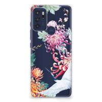 Motorola Moto G60s | TPU Hoesje | Bird Flowers