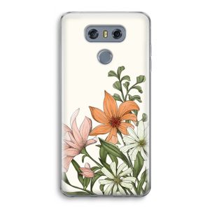 Floral bouquet: LG G6 Transparant Hoesje