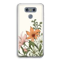 Floral bouquet: LG G6 Transparant Hoesje