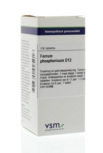 Ferrum phosphoricum D12