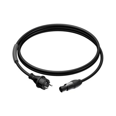 Procab PRP433/3 Schuko naar Powercon True1 kabel 3m