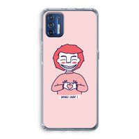Hartje: Motorola Moto G9 Plus Transparant Hoesje Hartje: Motorola Moto G9 Plus Transparant Hoesje