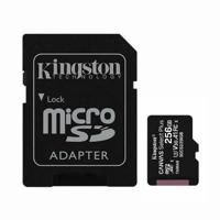 Micro SD geheugenkaart met adapter Kingston SDCS2/256GB 256 GB