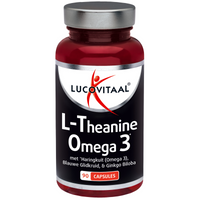 Lucovitaal L-Theanine Omega-3 Capsules - thumbnail