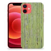 iPhone 12 Mini | Bumper Hoesje | Green Wood iPhone 12 Mini | Bumper Hoesje | Green Wood